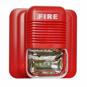 Fire Alarm Warning Strobe Siren Horn Sound & Strobe Alert System for Home Office Hotel Restaurant