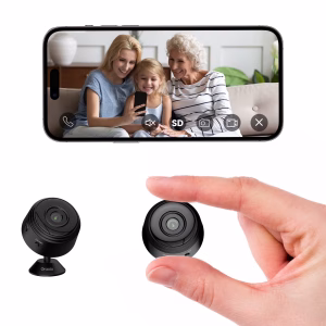 Oraolo Indoor Security Camera, 1080P Clear Night Vision, Home Surveillance Camera