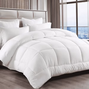 EMONIA King Comforter Duvet Insert, All Season Quilted Down Alternative, Hotel Luxury Fluffy Soft Cooling