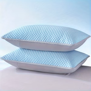 Upgraded Cooling Pillow Queen Set of 2, Dual-Sided Shredded Memory Foam Pillow